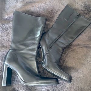 Nine West leather boots